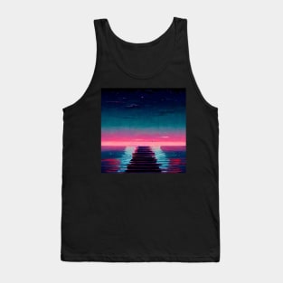 Dawn at the Floating Dock Tank Top